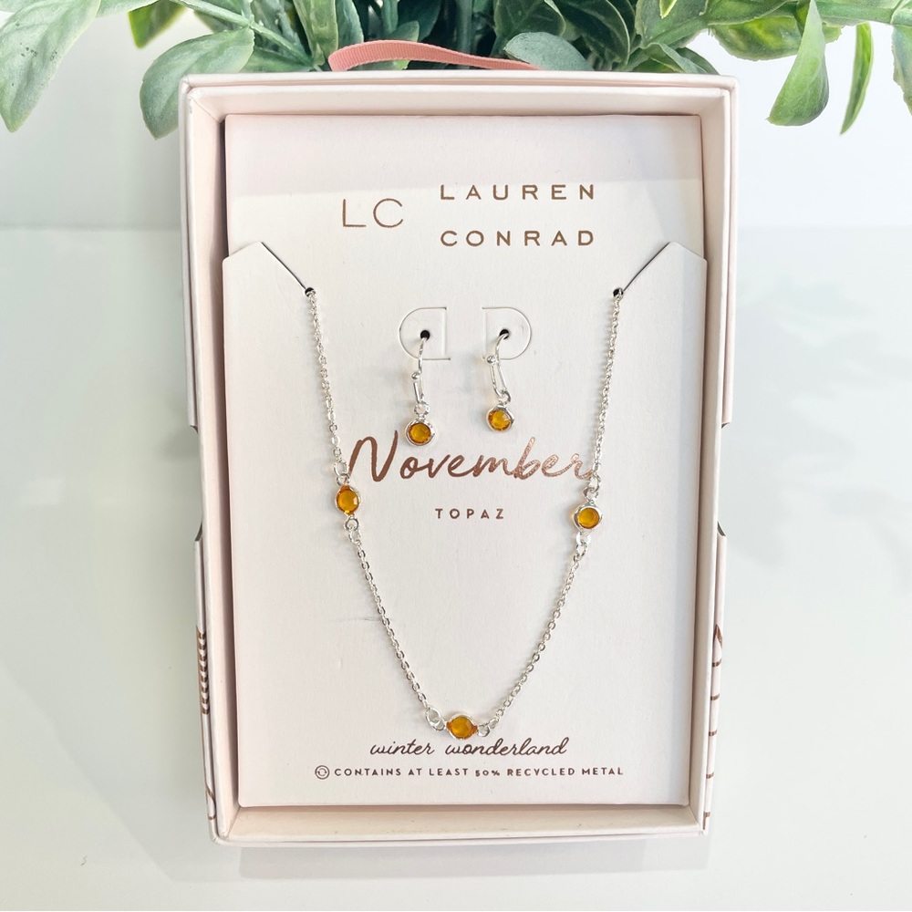 November jewelry set inbox LC Lauren Conrad